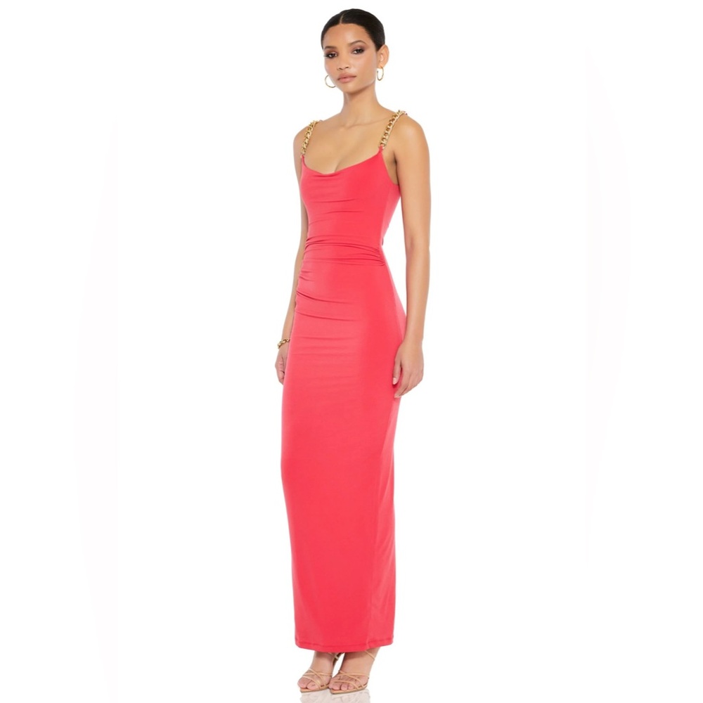 Nookie Captivate Gown In Raspberry, Nwt, Small - image 2